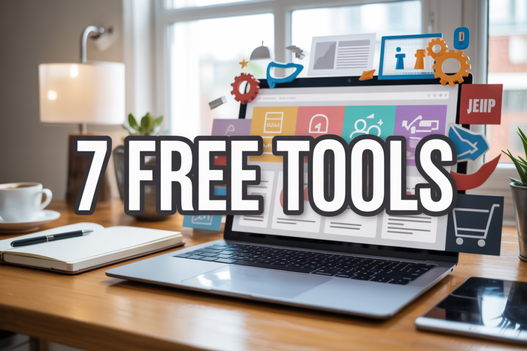 7 Free Tools That Make Website Building Effortless