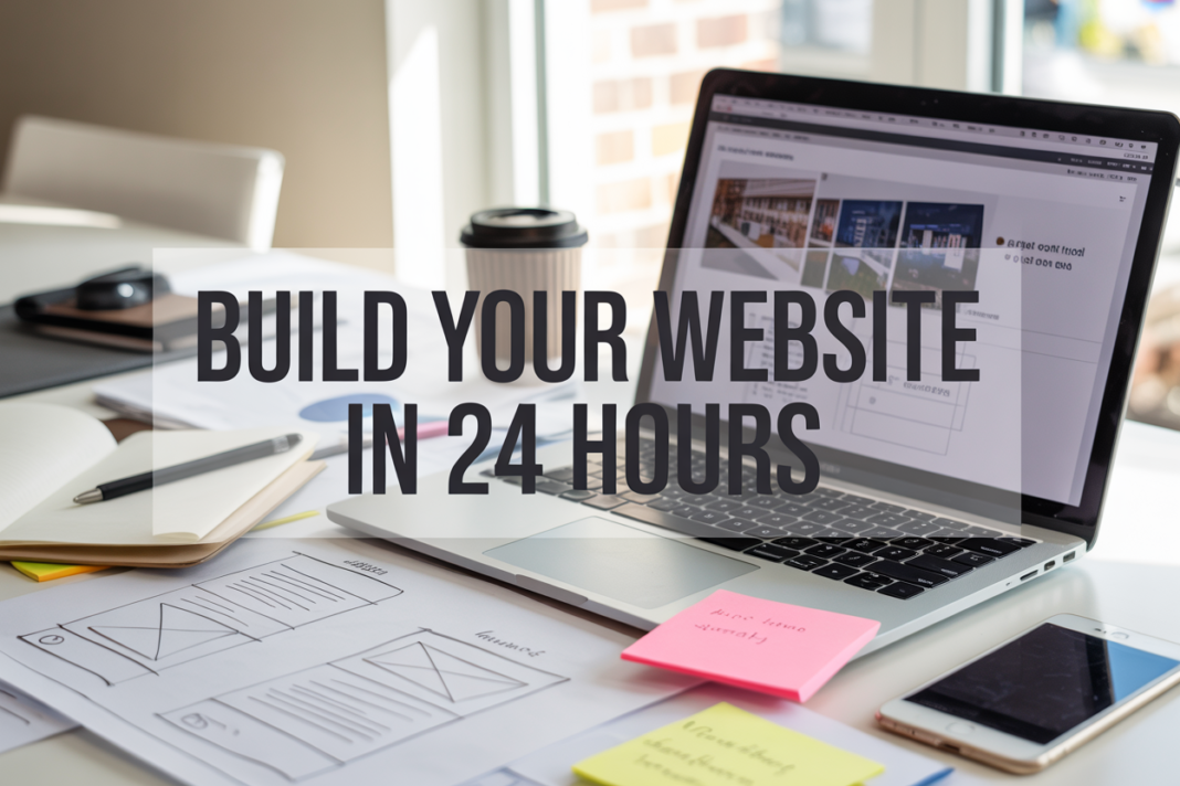 How to Build a Website in 24 Hours (Even as a Beginner)