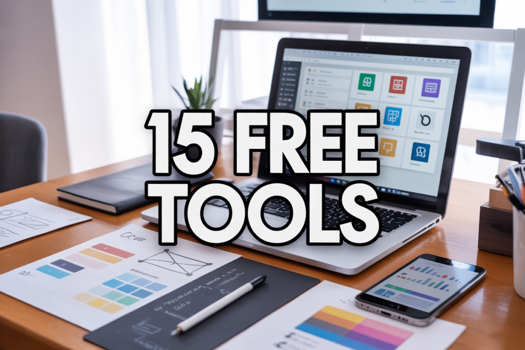 15 Free Tools Every Website Builder Should Know About