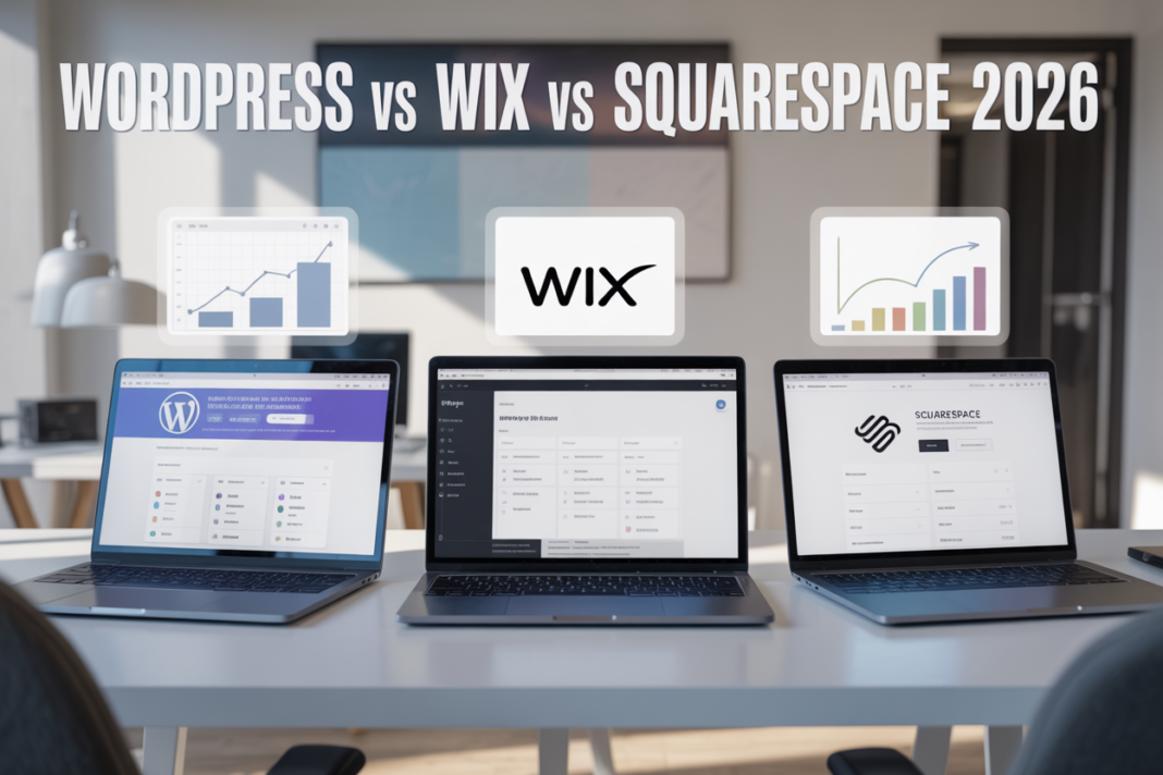 WordPress vs. Wix vs. Squarespace: Which Wins in 2026?