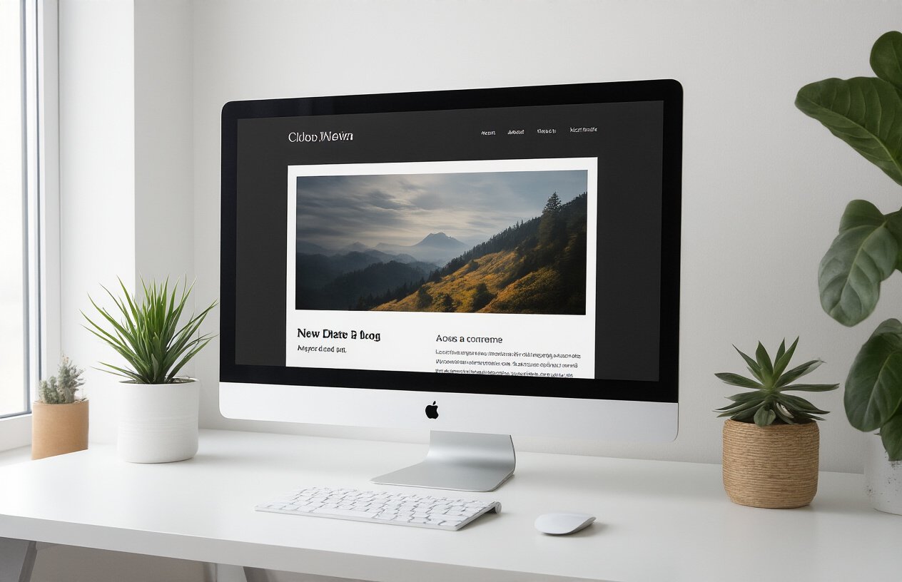 The Minimalist Single-Column Layout