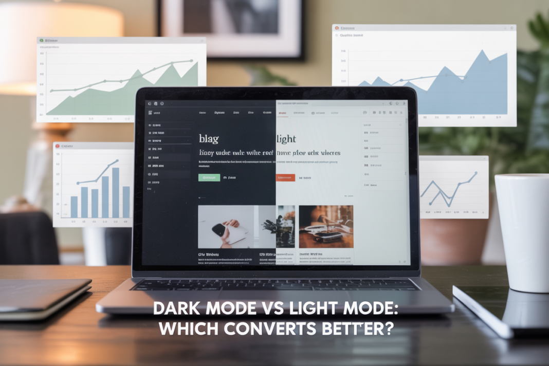 Dark Mode vs Light Mode: Which Blog Design Converts Better (Real Examples)