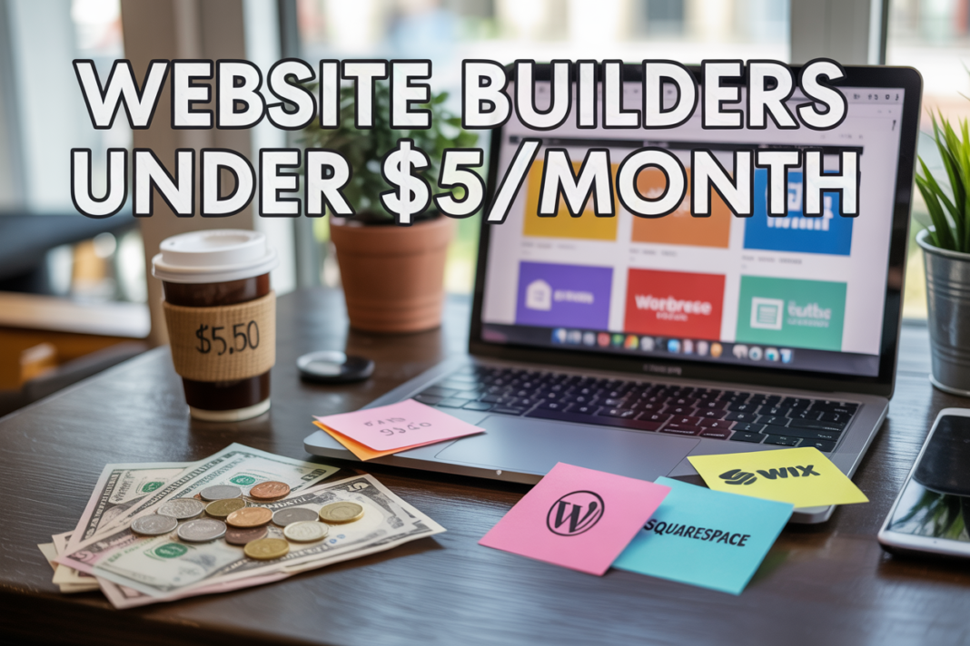 7 Website Builders That Cost Less Than Your Coffee Habit